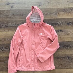The North Face Women's Light Pink Rain Jacket